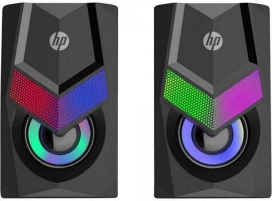רמקולים גיימינג למחשב עם תאורת RGB אחורית HP DHE-6000