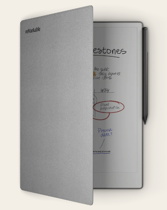 ערכת כתיבה דיגיטלית reMarkable Paper Pro