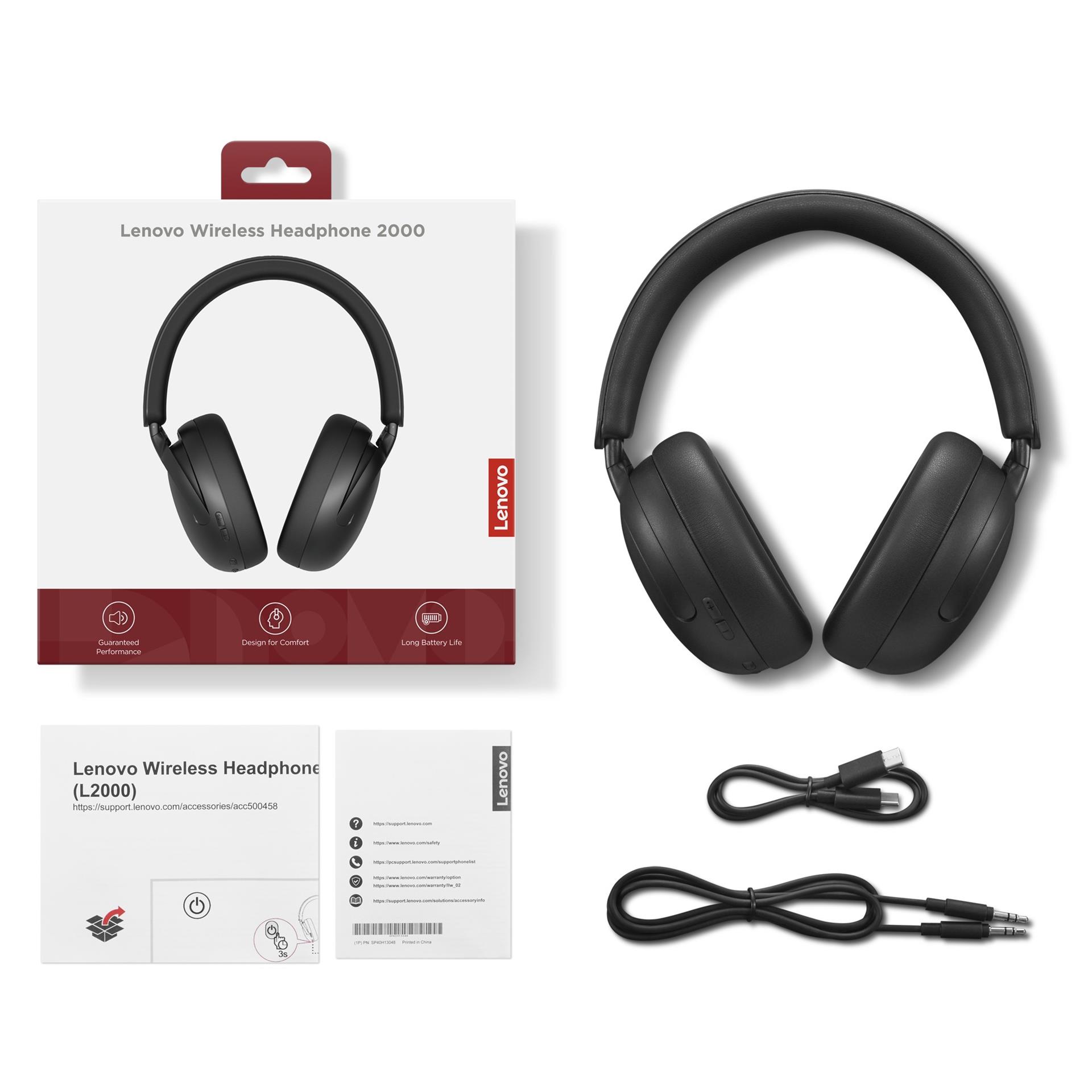 Lenovo Wireless Headphone 2000 מבט נוסף