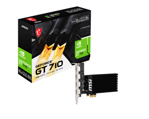 כרטיס מסך MSI GT 710 2GD3H 4HDMI