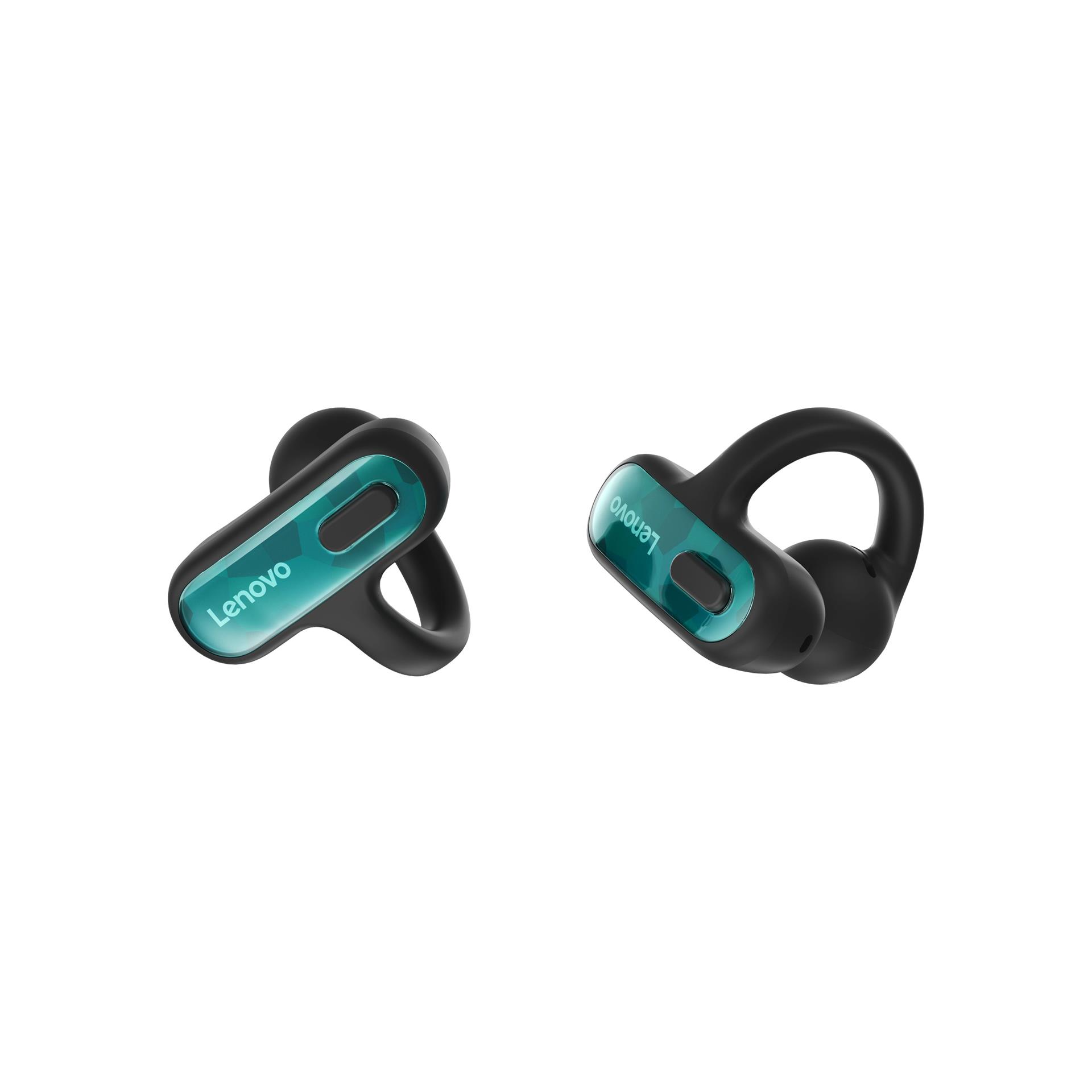 אוזניות אלחוטיות- Lenovo Open-Ear Clip-on Earbuds X500 Black