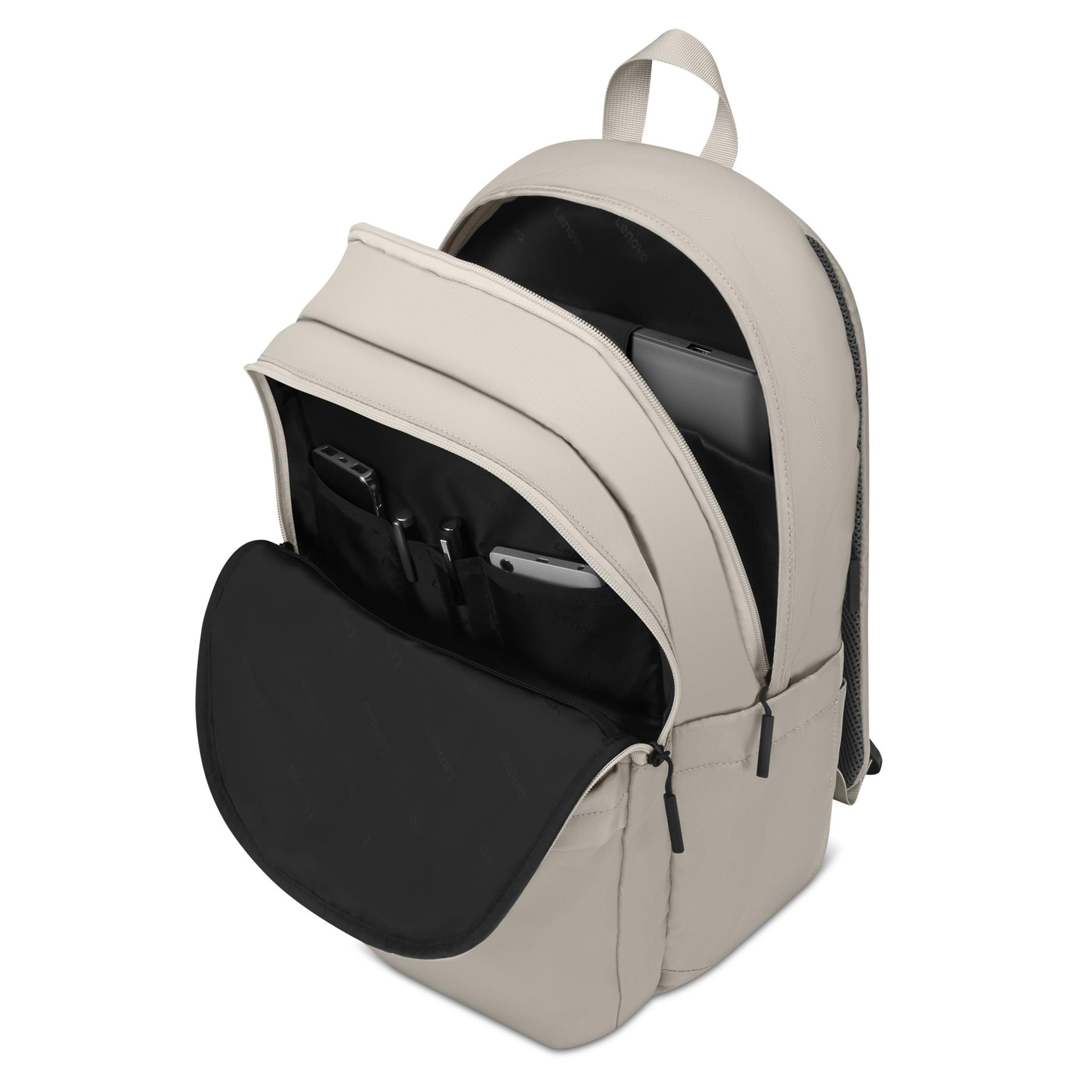 Lenovo 16-inch Commuter Backpack B10 Khaki מבט נוסף