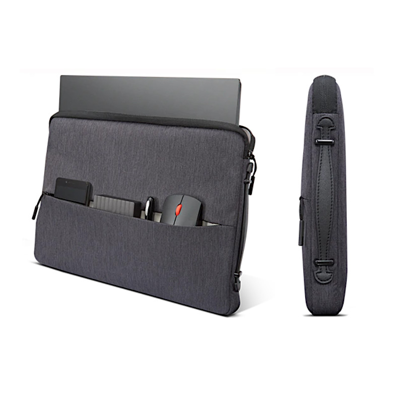 Lenovo 13-inch Laptop Urban Sleeve Case Grey מבט נוסף