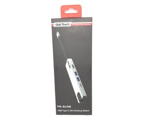 תחנת עגינה מיני Gold Touch SU-C06 USB Type-C