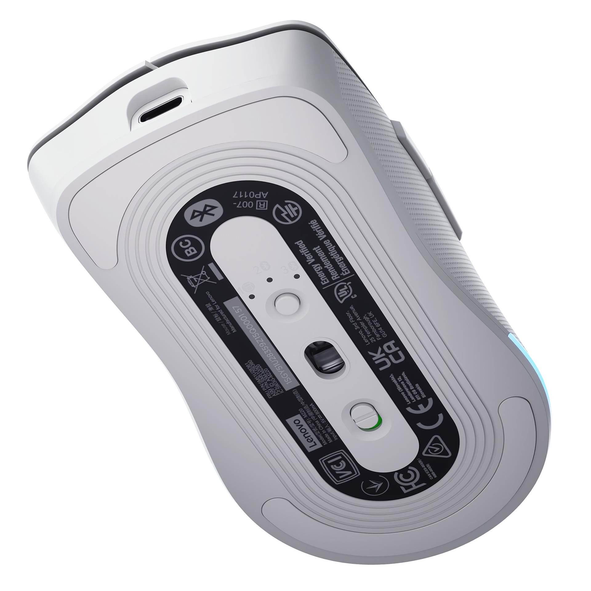 Lenovo Legion M220 Wireless RGB Gaming Mouse Glacier White מבט נוסף
