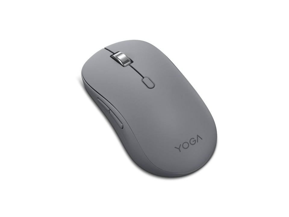 Lenovo Yoga Bluetooth Silent Mouse Luna Grey מבט צד