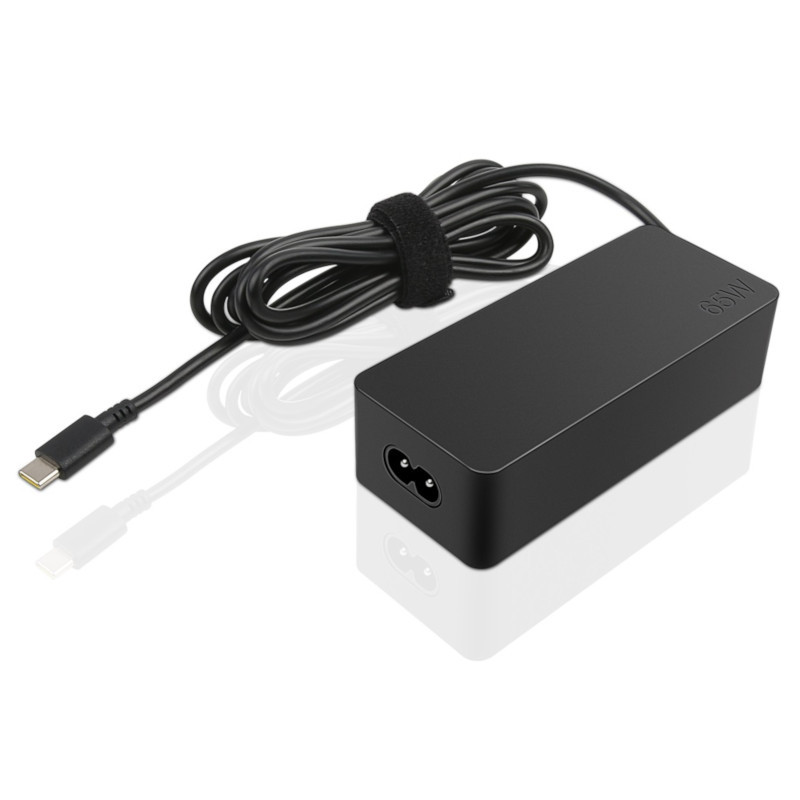 Lenovo USB-C 65W AC Adapter מבט צד