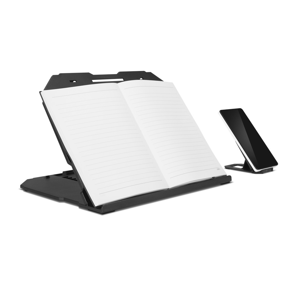 סטנד Lenovo 2-in-1 למחשב נייד עם מעמד לטלפון