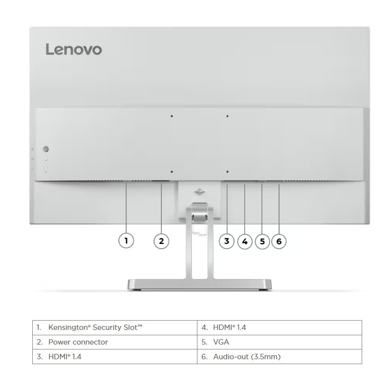מסך מחשב - Lenovo monitor L27i-4A - 67BEKAC1IS