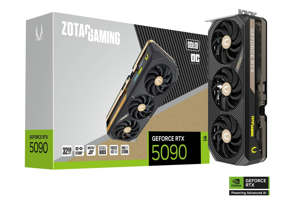 כרטיס מסך – ZOTAC GAMING GeForce RTX 5090 SOLID OC
